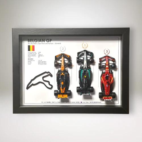 Podium 3D des Grands Prix F1 2024