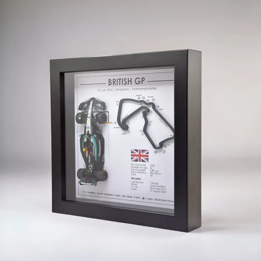 Mercedes W15 Lewis Hamilton Silverstone 2024