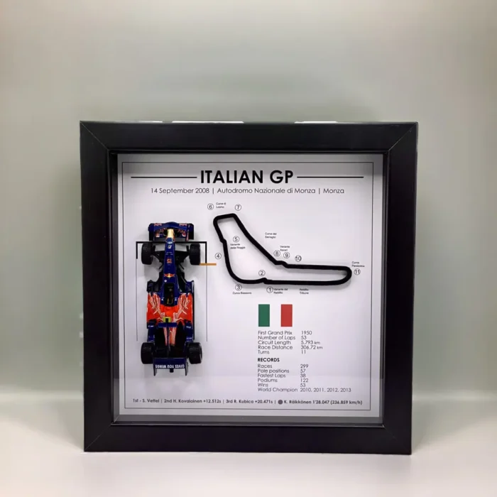 Première Victoire de Sebastian Vettel, Monza 2008