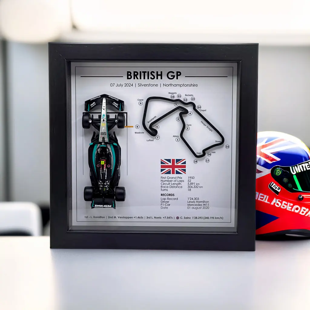 Victoire de Lewis Hamilton à Silverstone 2024 Mercedes W15