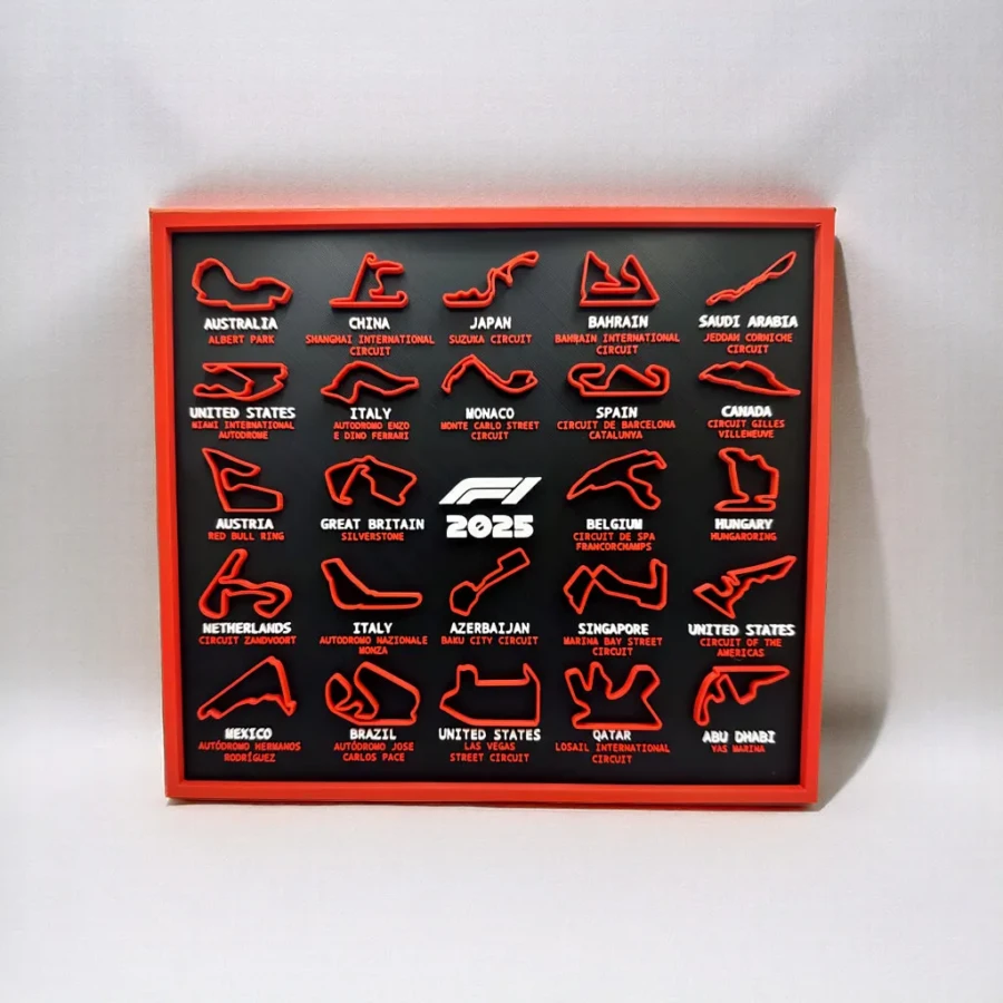 Calendrier F1 2025