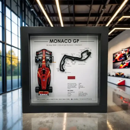 Charles Leclerc #16 GP F1 Monaco 2024 Ferrari SF-24 3D 3 Monaco GP 2024