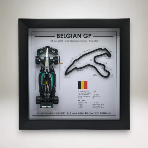 Lewis Hamilton - Belgian Grand Prix 2024 - Mercedes W15 #44