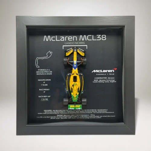 GP de Monaco 2024 - Lando Norris - McLaren (livrée spéciale Senna)