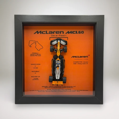 Oscar Piastri #81 McLaren MCL60 – Livrée Silverstone