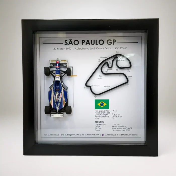 GP Interlagos 1997 - Villeneuve Jacques - Williams FW19